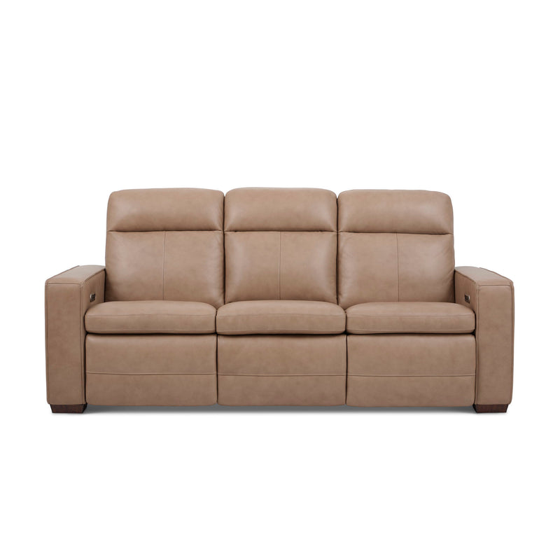 Dutch - Power Reclining Sofa With Console, Power Headrest, & Lumbar