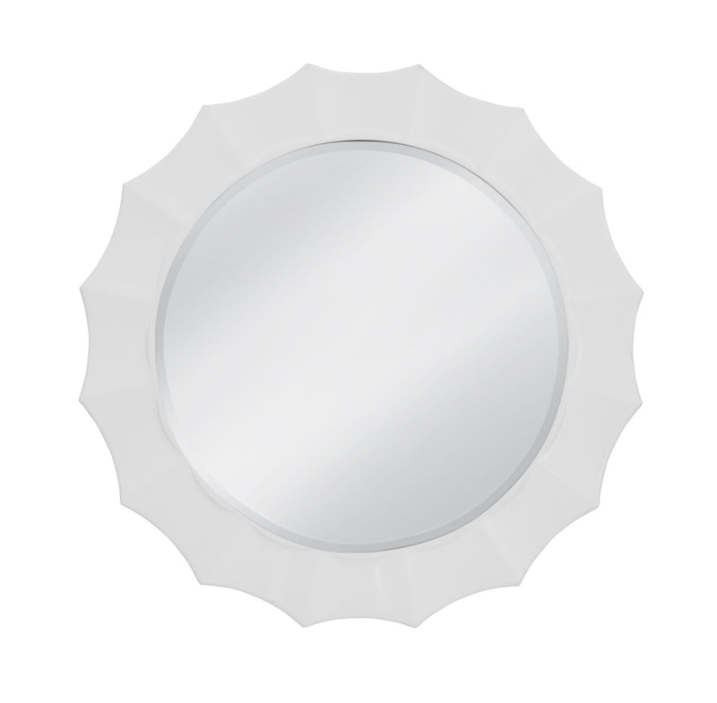Altair - Wall Mirror - Glossy White