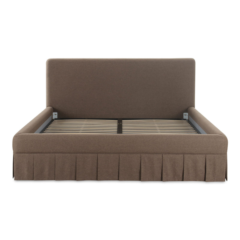 Maren - Queen Bed - Dark Brown