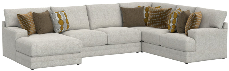 Tori - Sectional With Comfort Coil Seating And Accent Pillows Included
