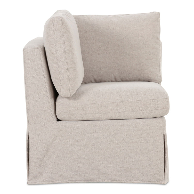 Fable - Slipcover Dining Corner Chair - Beige