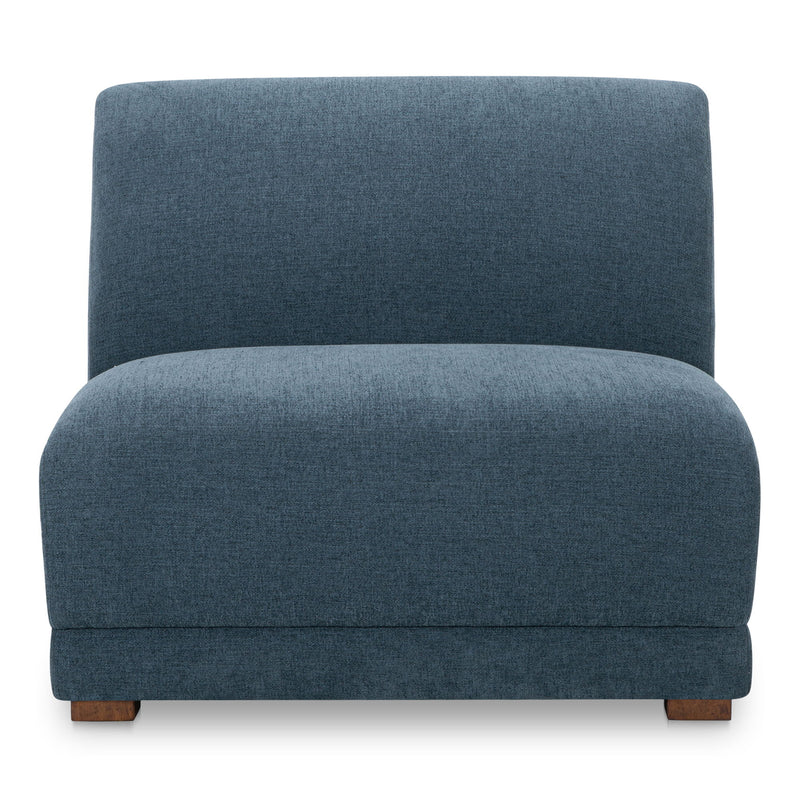 Fraser - Slipper Chair - Deep Blue