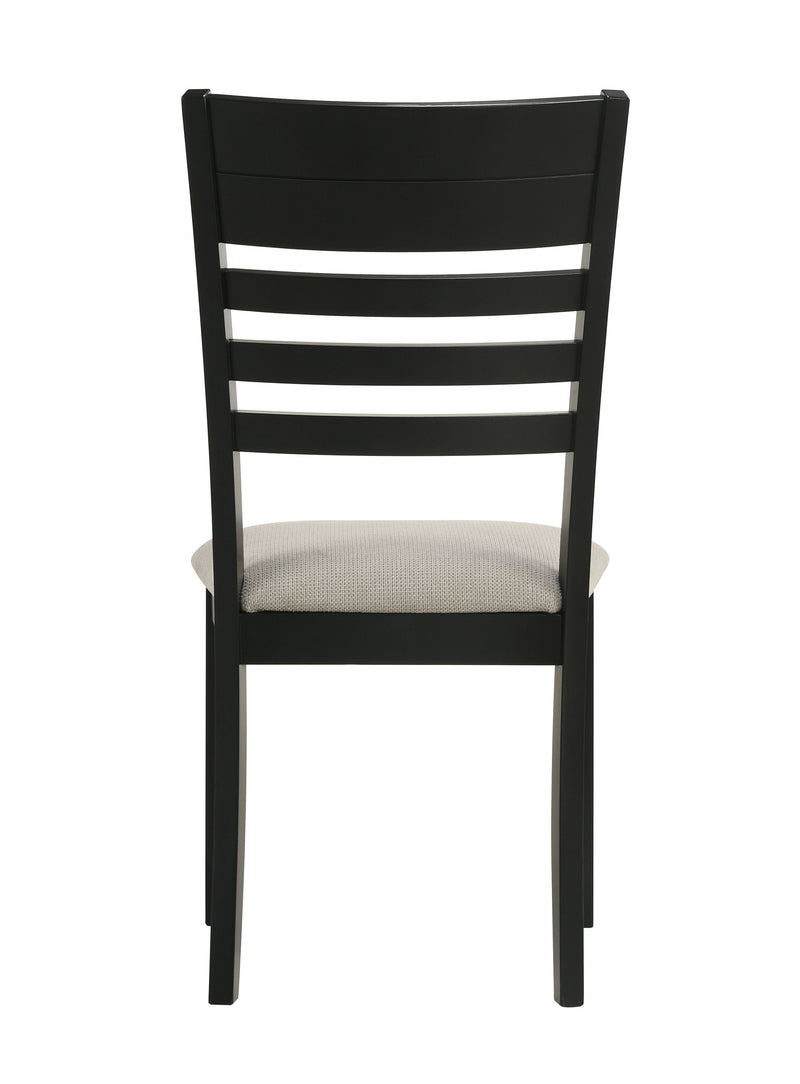 Folio - Side Chair (Set of 2) - Black / Gray