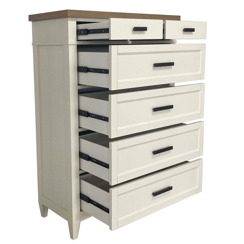 Americana Modern Bedroom - 6 Drawer Chest - Cotton