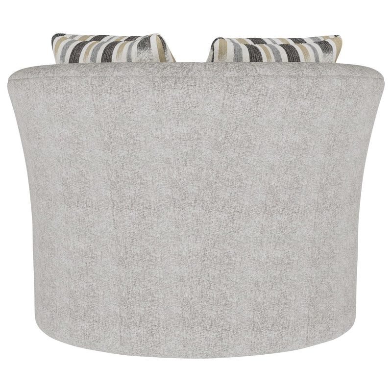 Myles - Swivel Chair - Overcast