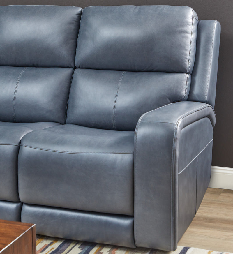 Oasis - Power Reclining Sofa With Power Headrests, Lumbar, Heat & Massage