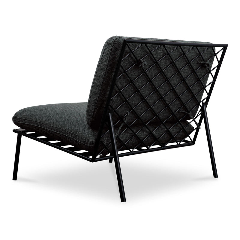 Salma - Outdoor Accent Chair - Charcoal