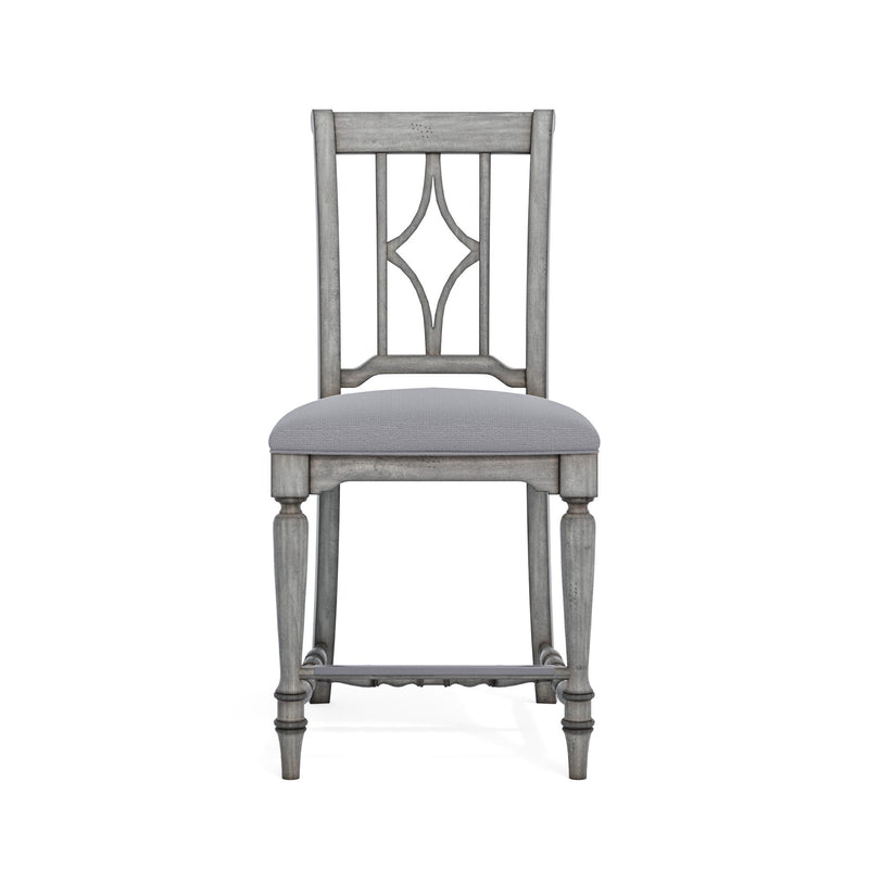 Plymouth - Counter Chair (Set of 2) - Gray