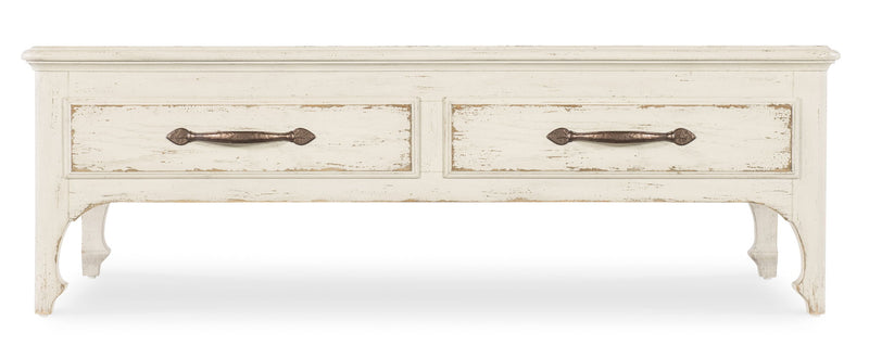 Americana - Rectangle Cocktail Table - White