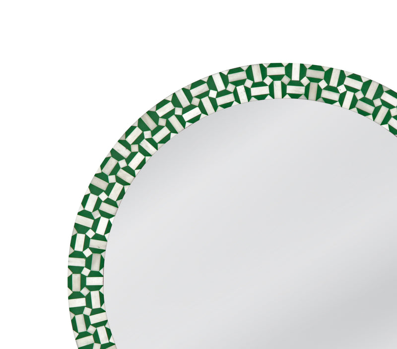 Alanis - Wall Mirror - Green