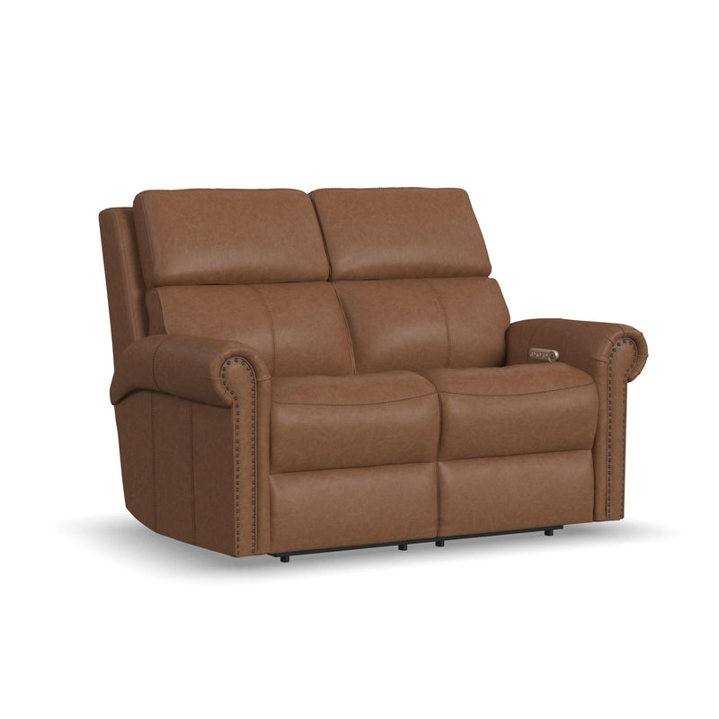 Bernard - Loveseat With Nailhead Trim
