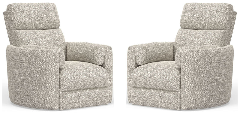 Radius - Power Swivel Glider Recliner (Set of 2)