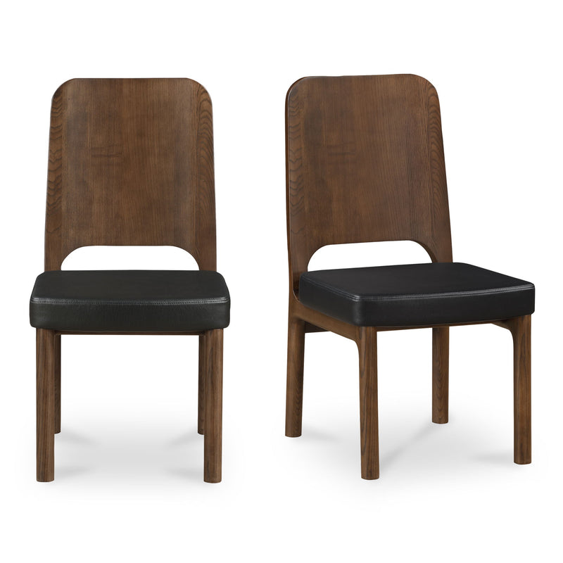 Kerr - Dining Chair (Set of 2) - Walnut / Black