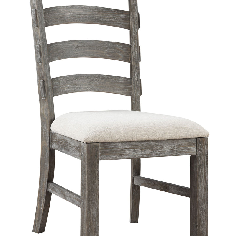 Paladin - Ladder-Back Side Chair - Weathered Gray