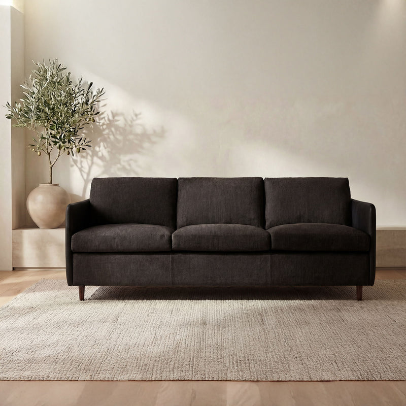 Teller - Sofa - Warm Black