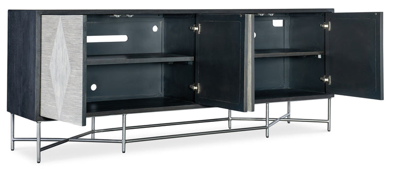Commerce And Market - Fine Lines Credenza - Dark Gray