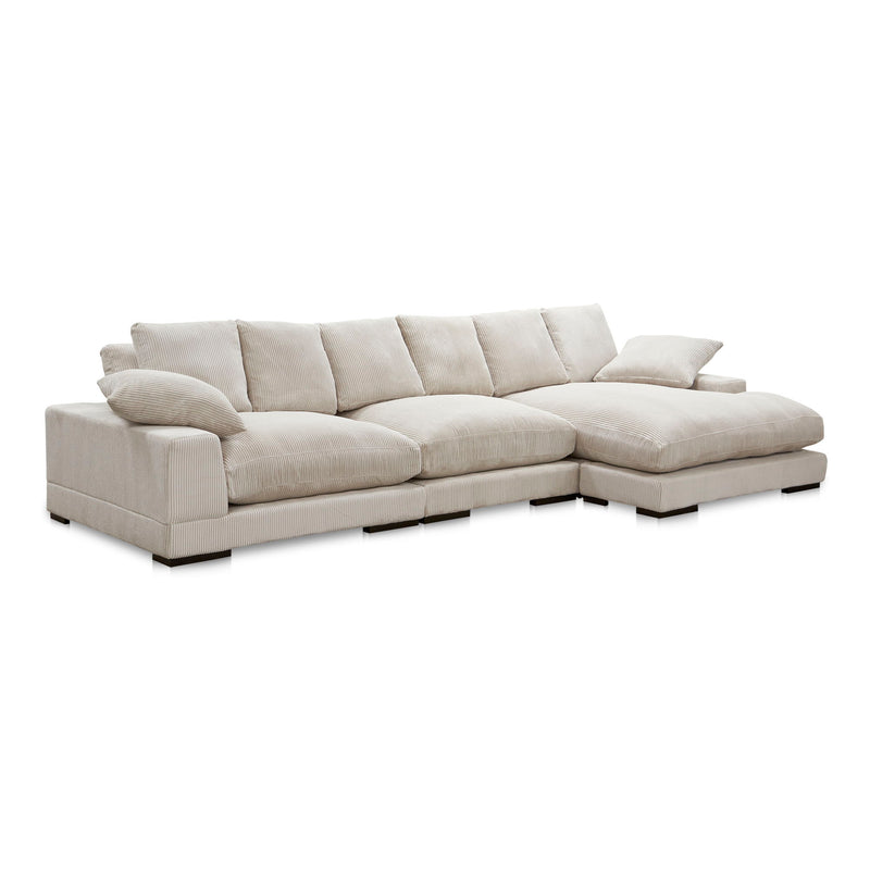 Plunge - Large Sectional - Cappuccino