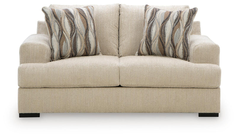 Lofwood - 2 Pc. - Sofa And Loveseat - Oatmeal