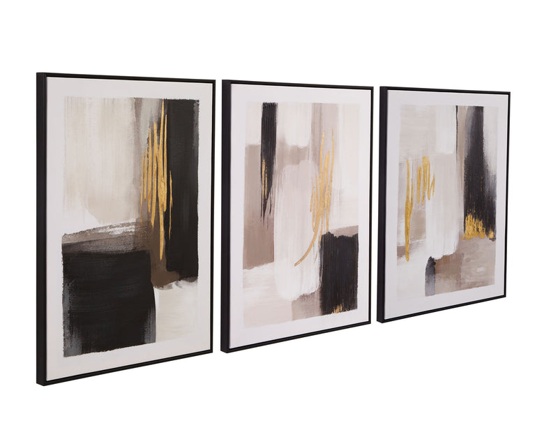 Journey Canvas Art (Set of 3) - Beige