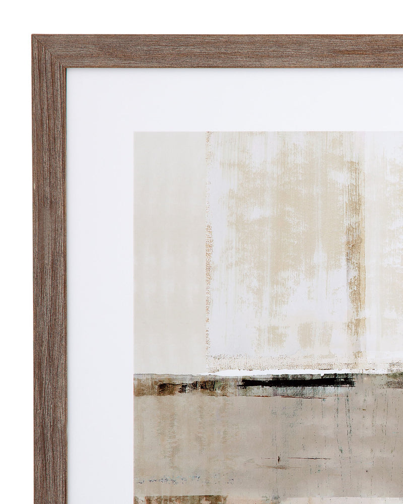 Custom Across The Abstract Bay I - Gray