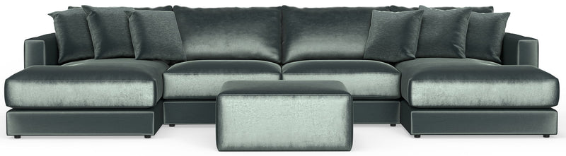Remington - Modular Sofa And Cocktail Ottoman