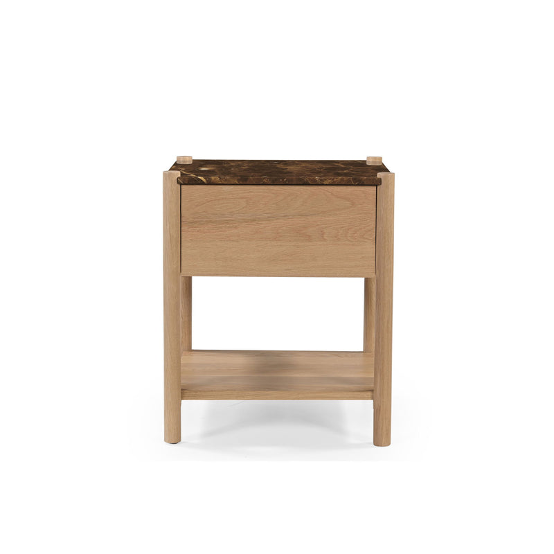 Elio - Nightstand - Dark Emperador