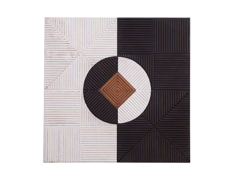 Mercury Wall Hanging - White / Black