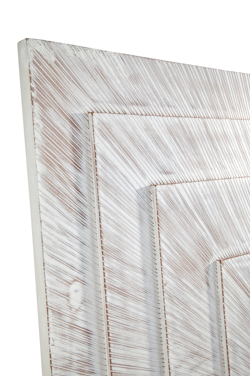 Broderick Wall Panel - Distressed White