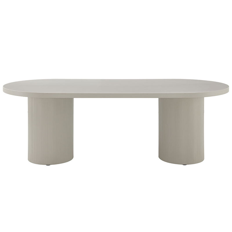 Laela - Dining Table - White