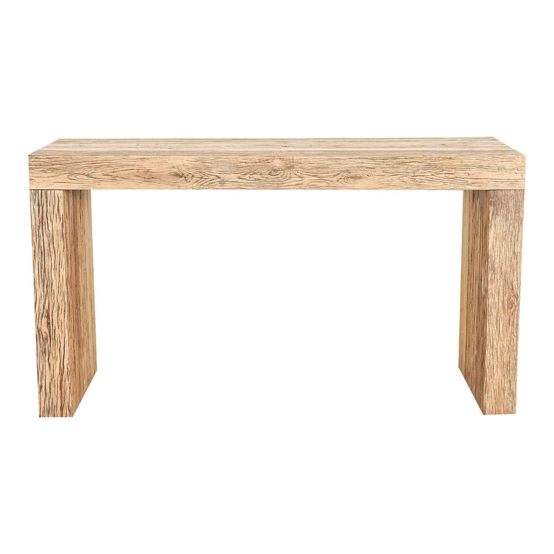 Evander - Console Table Aged Oak - Aged Oak