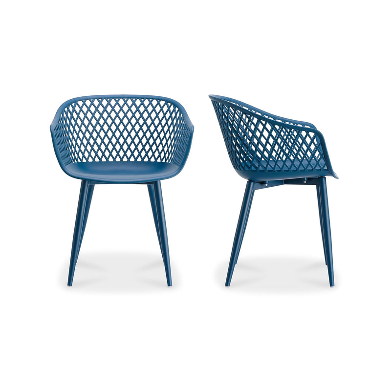 Piazza - Outdoor Chair (Set of 2) - Blue