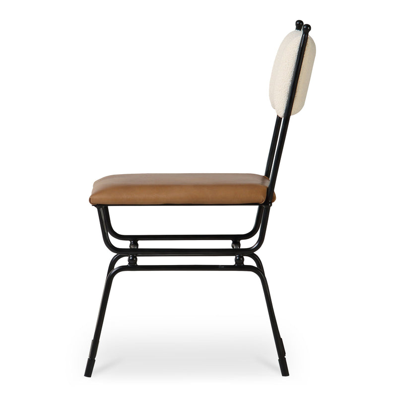 Posta - Dining Chair - Brown / Beige