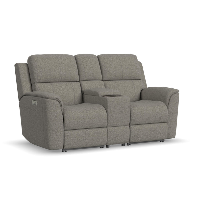 Henry - Power Reclining Loveseat With Console & Power Headrests & Lumbar
