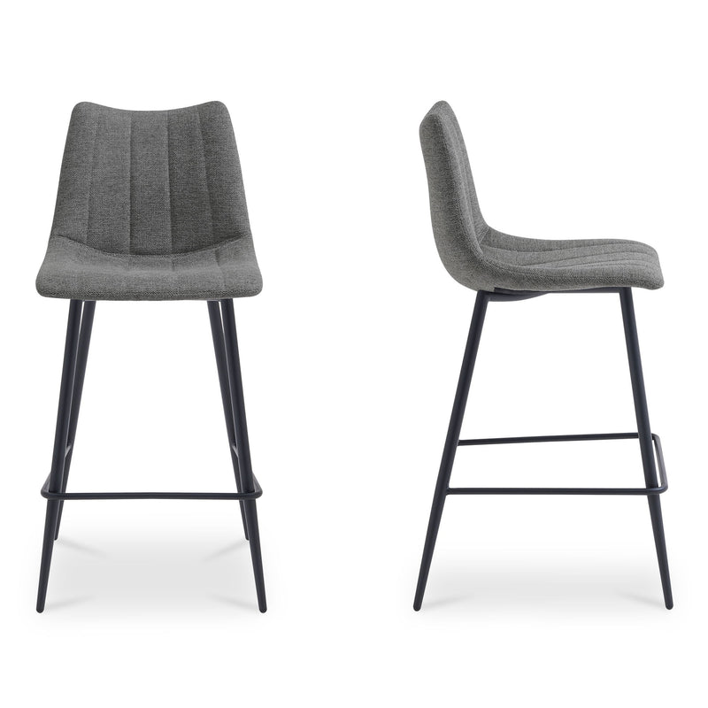 Alibi - Counter Stool (Set of 2) - Gray