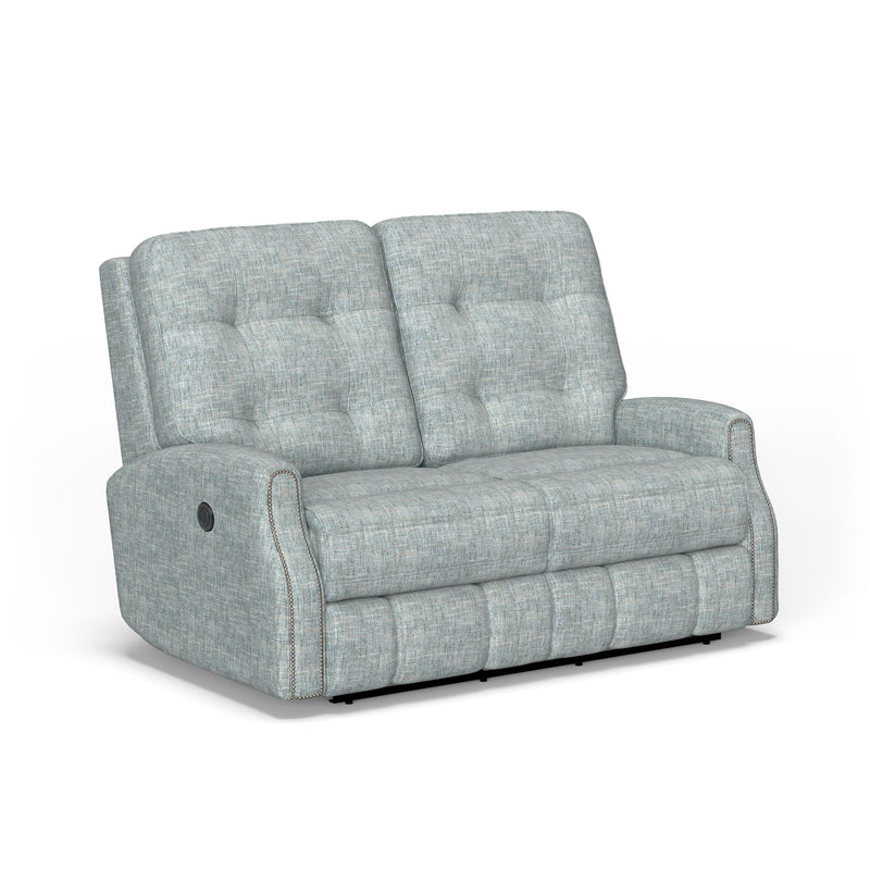 Devon - Reclining Loveseat, Nailhead Trim