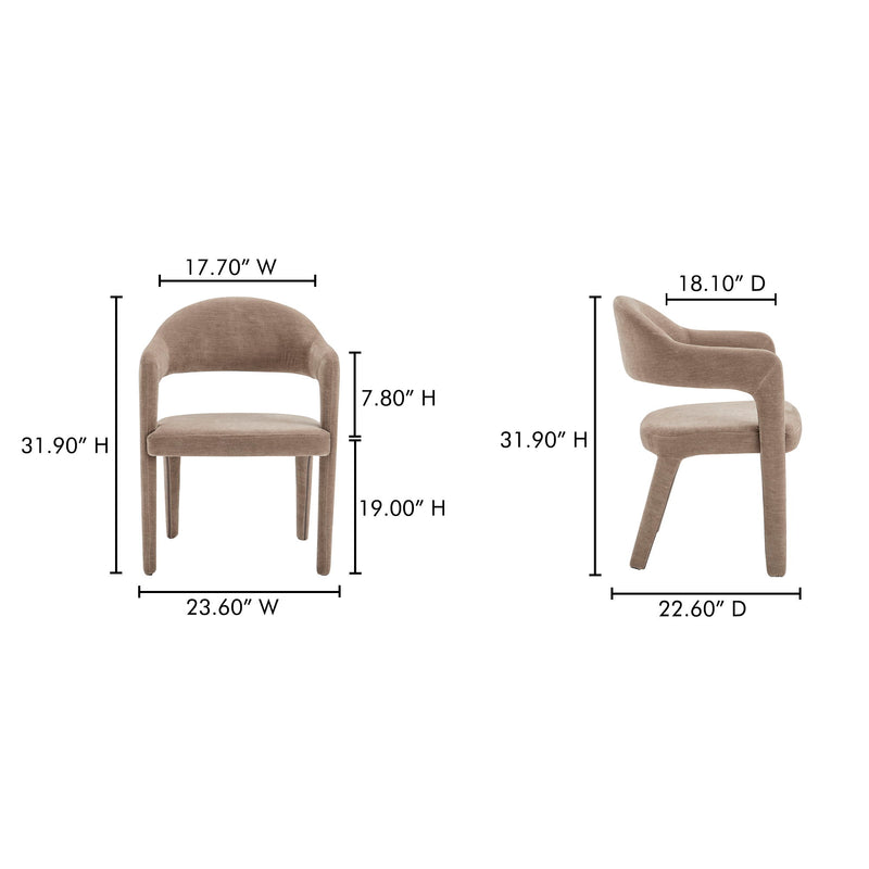 Martens - Dining Chair - Camel