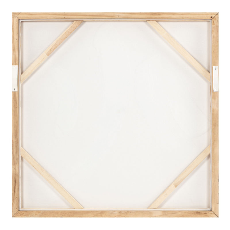 Chorus - Framed Canvas Painting - Beige