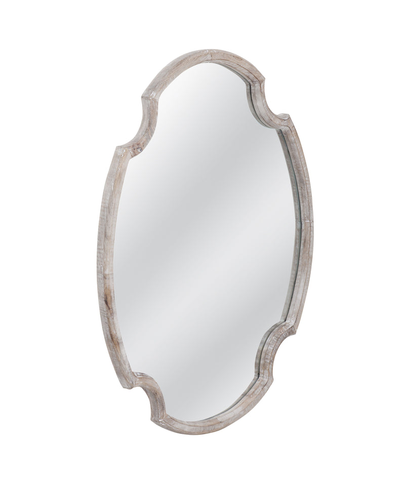 Fairvale - Wall Mirror - White Wash