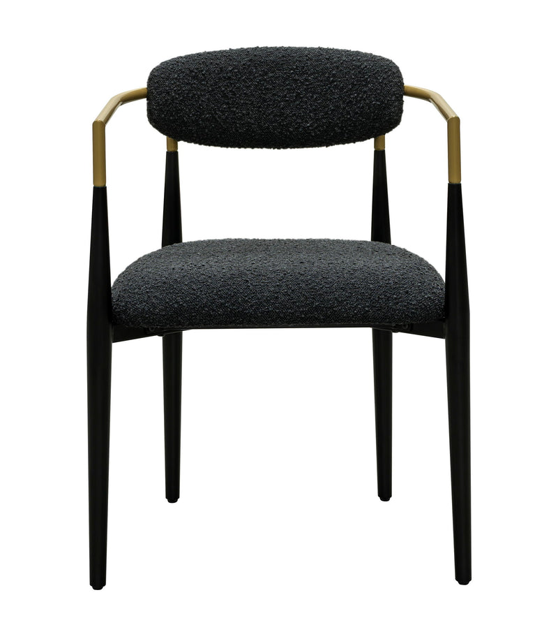 Jenson - Dining Chair - Black / Gold