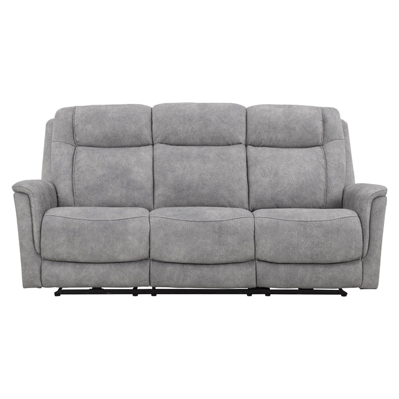Linus - Zero Gravity Power Reclining Sofa - Hudson Gray