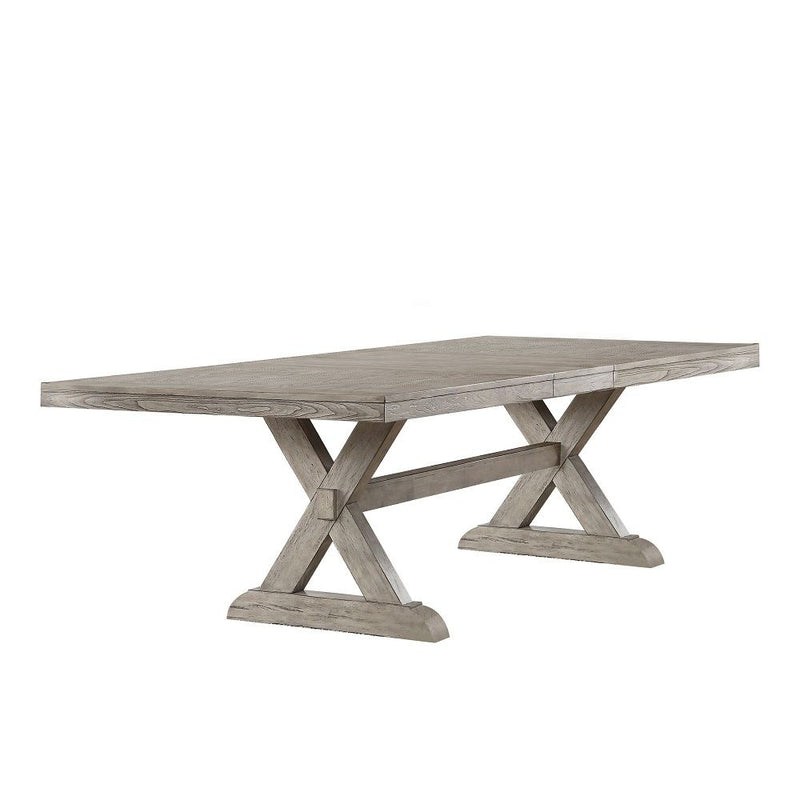 Rocky - Dining Table - Gray Oak
