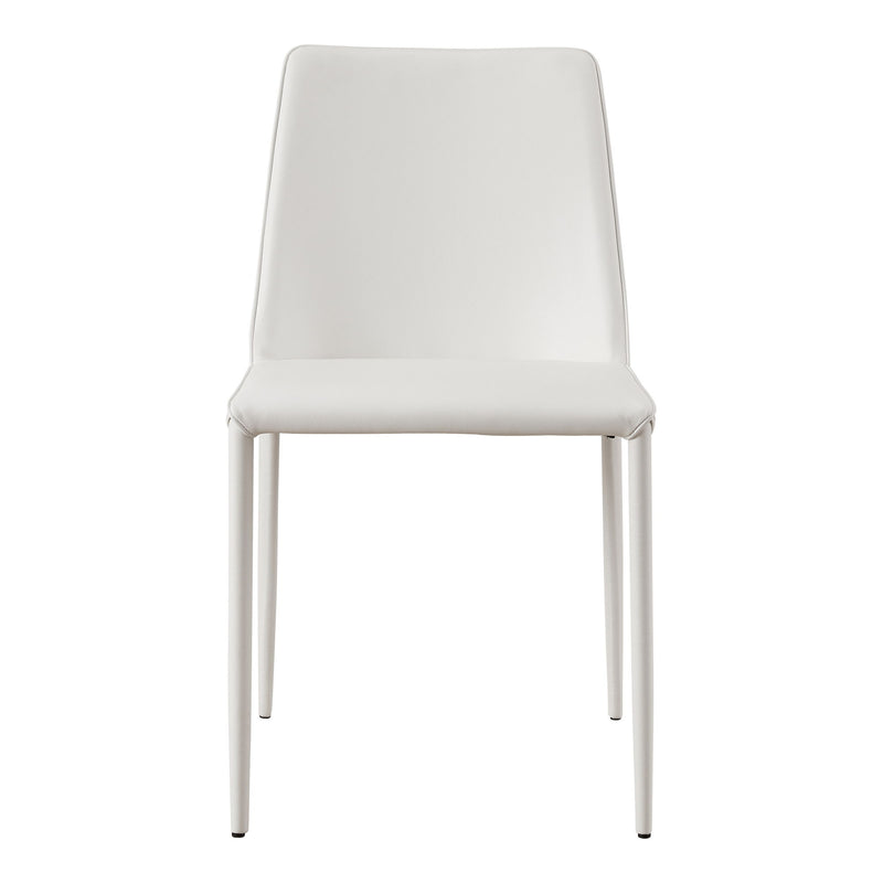 Nora - Vegan Leather Dining Chair (Set of 2) - White