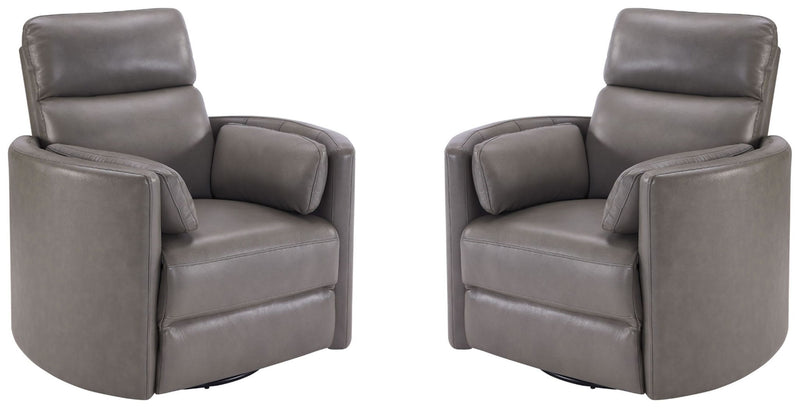 Radius - Cordless Power Swivel Glider Recliner (Set of 2)