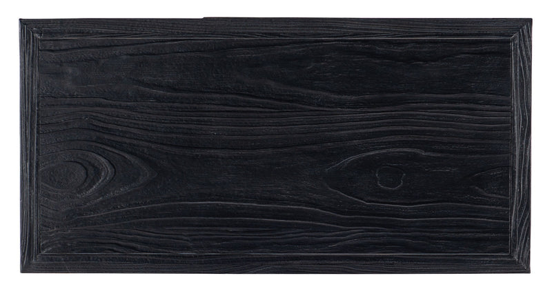 Linville Falls - Shou Sugi Ban 2-Drawer Nightstand - Black