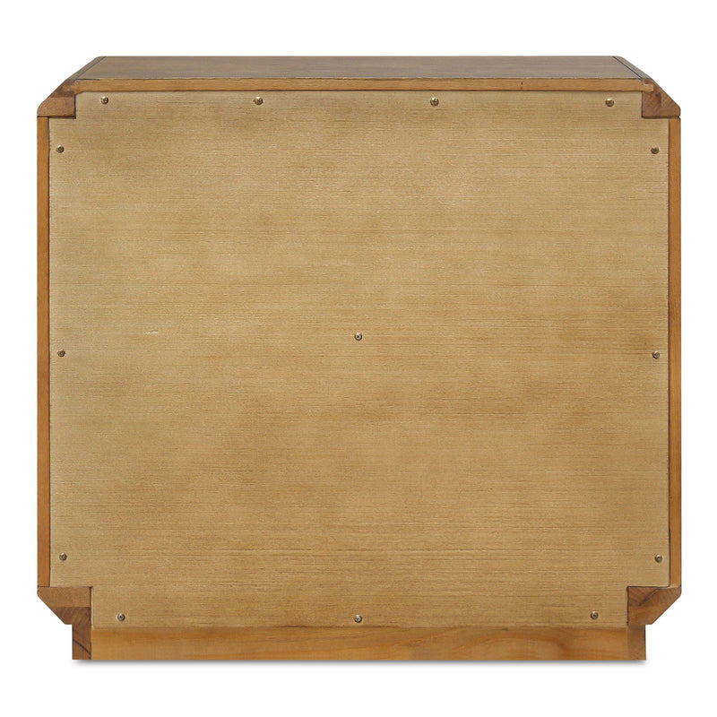 Caleb - Accent Nightstand - Dark Brown