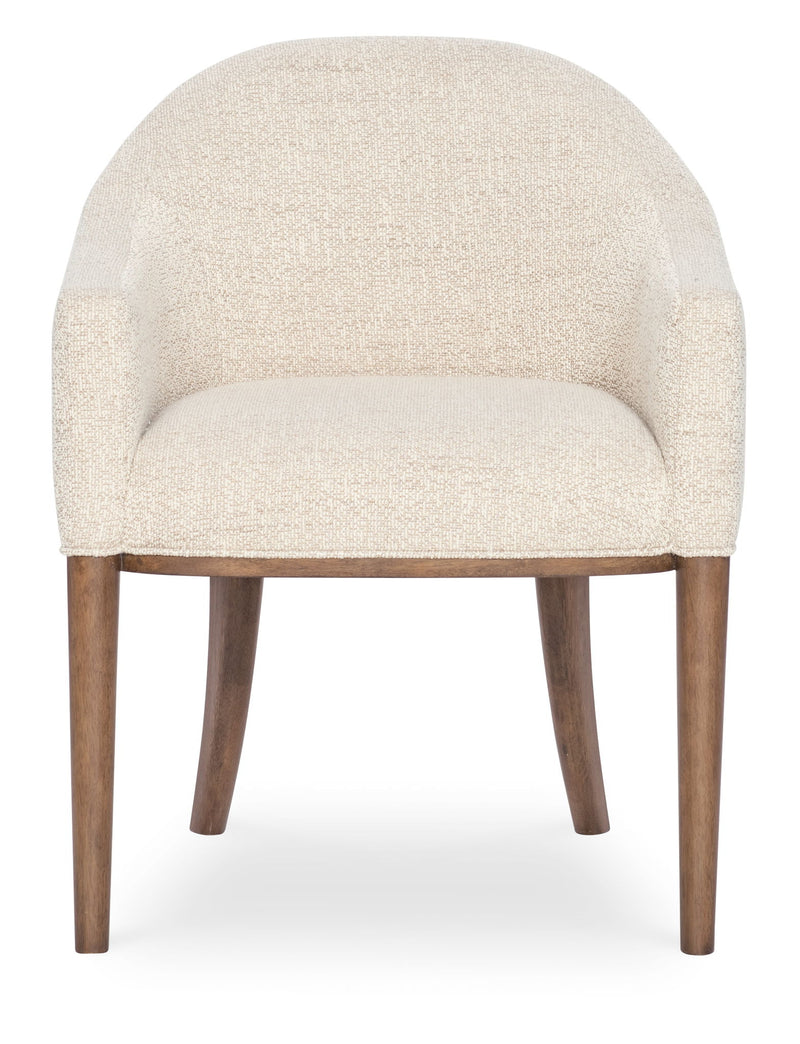 Eleana - Upholstered Arm Chair - Beige