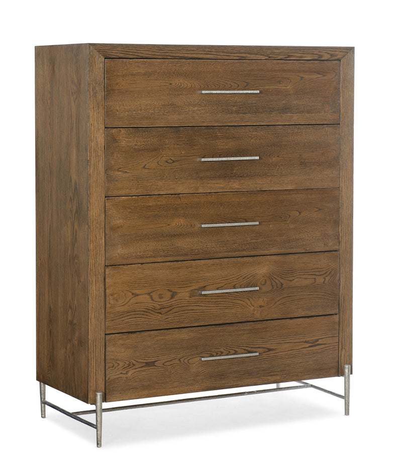 Chapman - 5-Drawer Chest - Light Brown