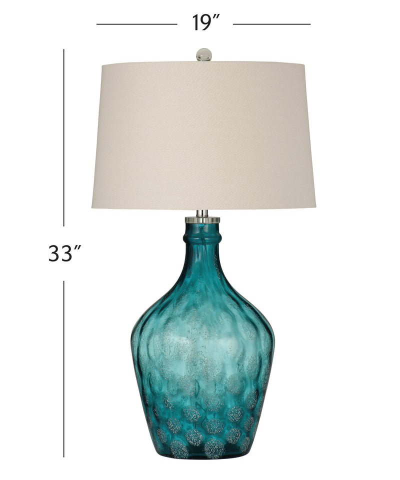 Valarie - Table Lamp - Blue