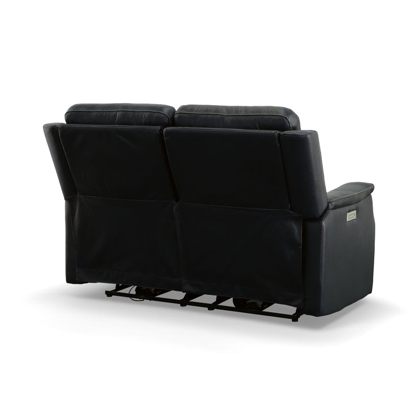 Easton - Power Reclining Loveseat With Power Headrests & Lumbar - Ocean