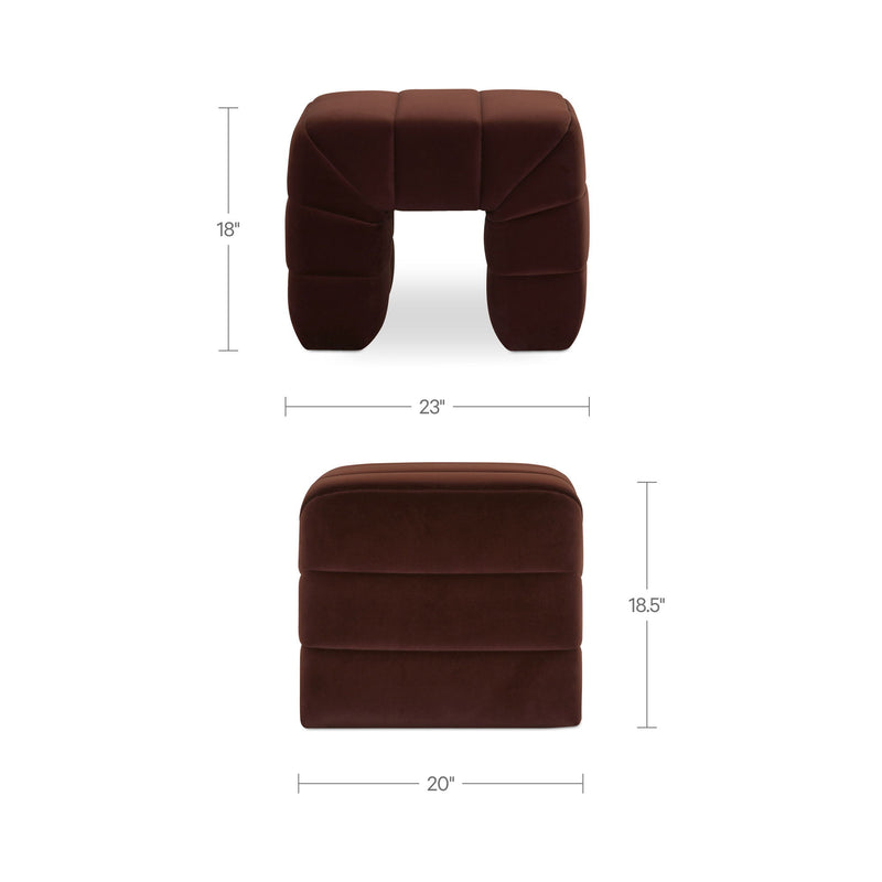 Verity - Stool - Warm Brown